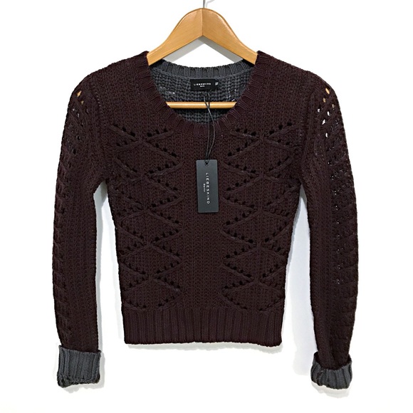 Liebeskind Sweaters - Liebeskind Maroon Sweater